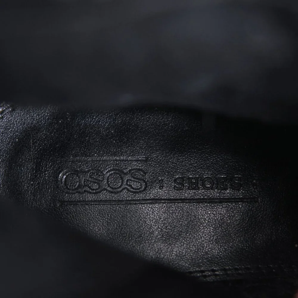 Asos Raid Jack Studded Buckle Ankle Boots - Picture 13 of 16